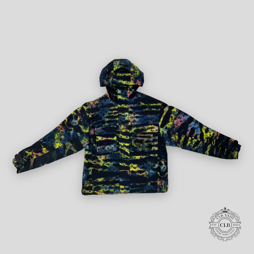 Louis Vuitton Tie-Dye Camo Monogram Windbreaker
