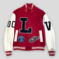 LOUIS VUITTON MLK DREAMING VARSITY JACKET - RED