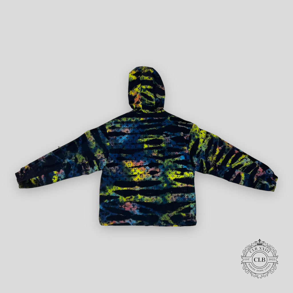 Louis Vuitton Tie-Dye Camo Monogram Windbreaker