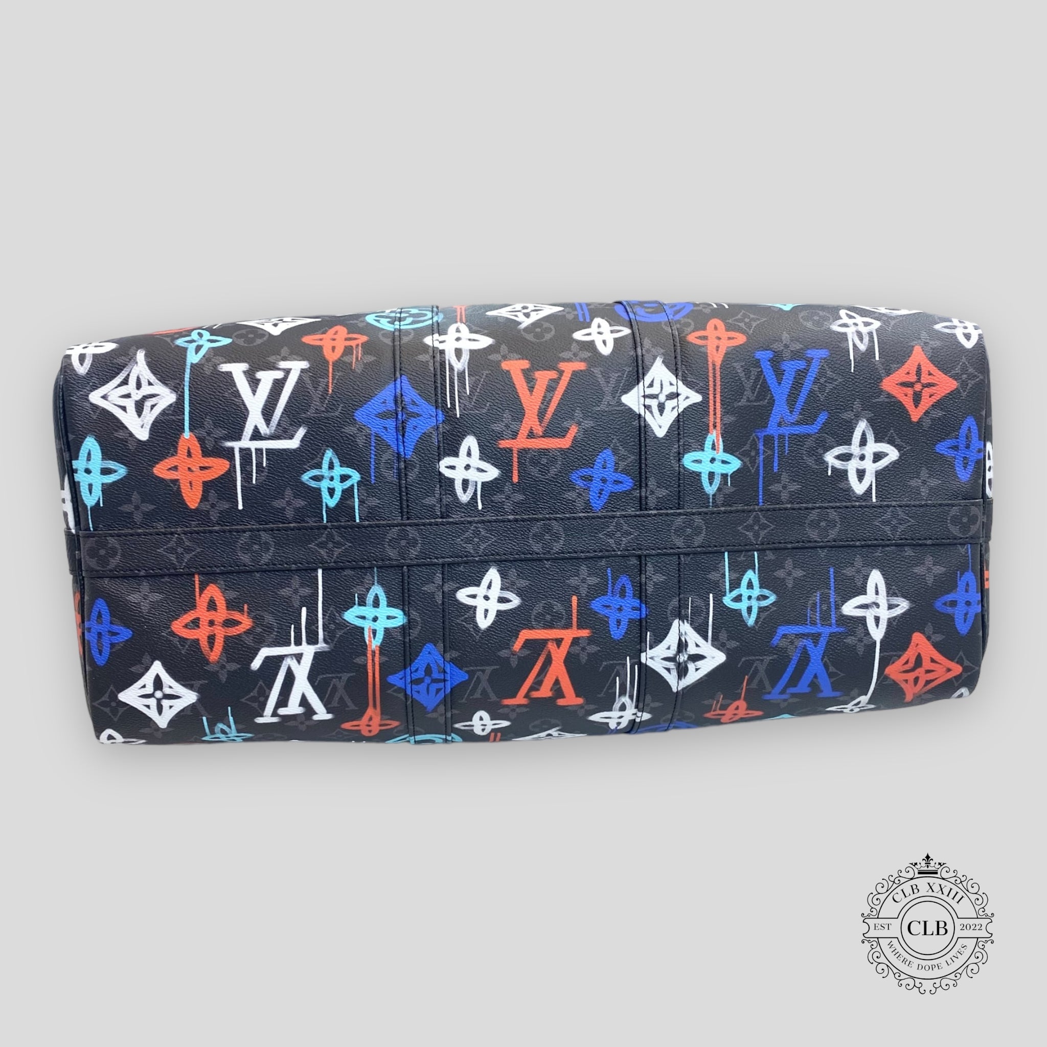 LOUIS VUITTON KEEPALL BANDOULIÈRE 50 - GRAFFITI MONOGRAM