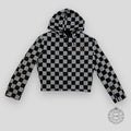 LOUIS VUITTON CONSTRUCTED HOODIE - BLACK