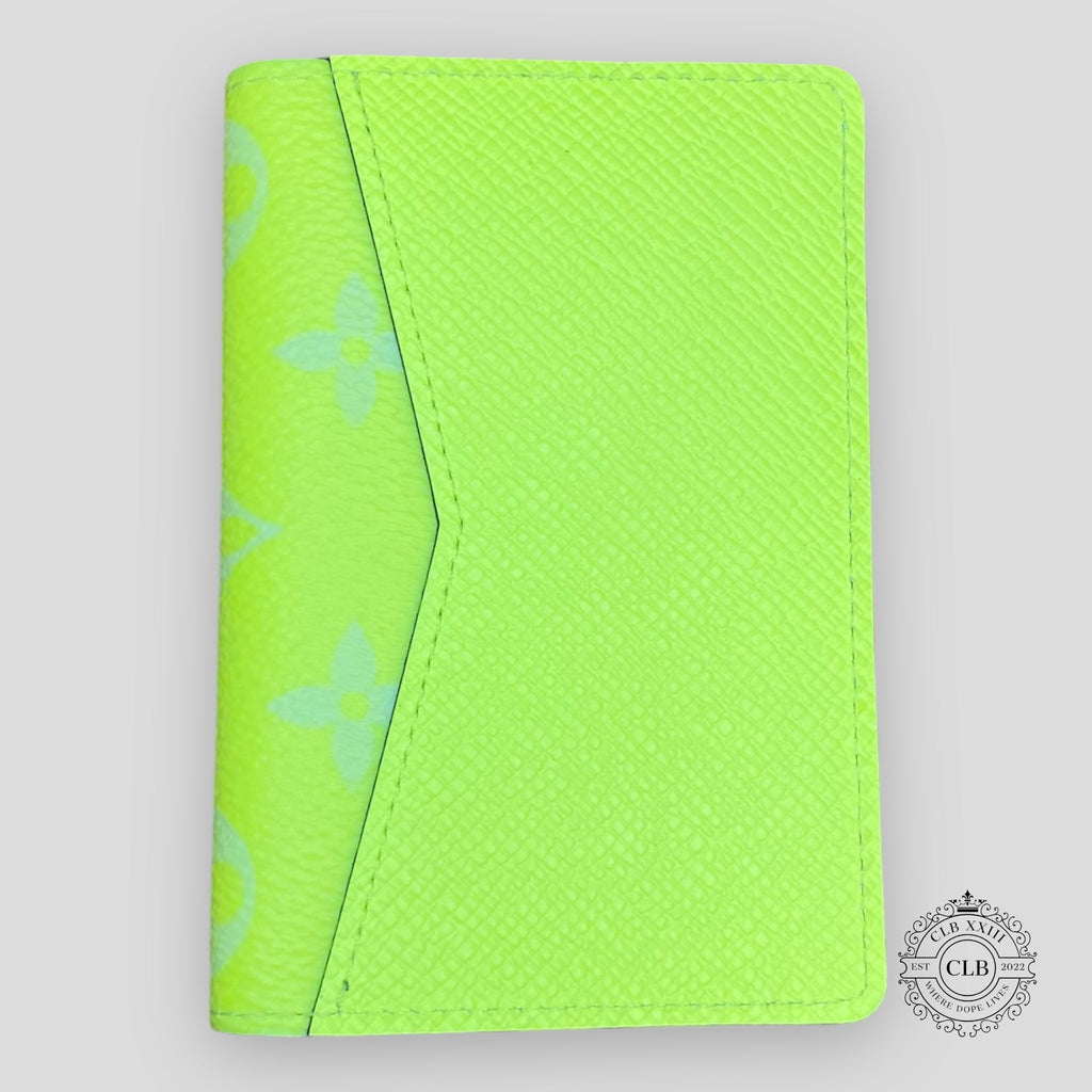 LOUIS VUITTON POCKET ORGANIZER - NEON YELLOW