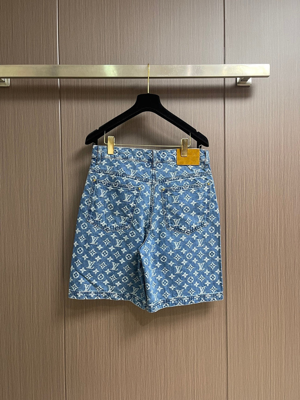 LV Monogram Denim Shorts