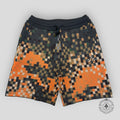Louis Vuitton Damoflage Jacquard Shorts in Orange/Multicolor