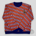 LOUIS VUITTON DIAMOND DAMIER CRICKET CREWNECK - MULTICOLOR