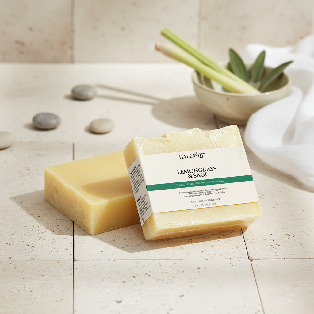 Lemongrass and Sage Sensitive Skin Soap Bar