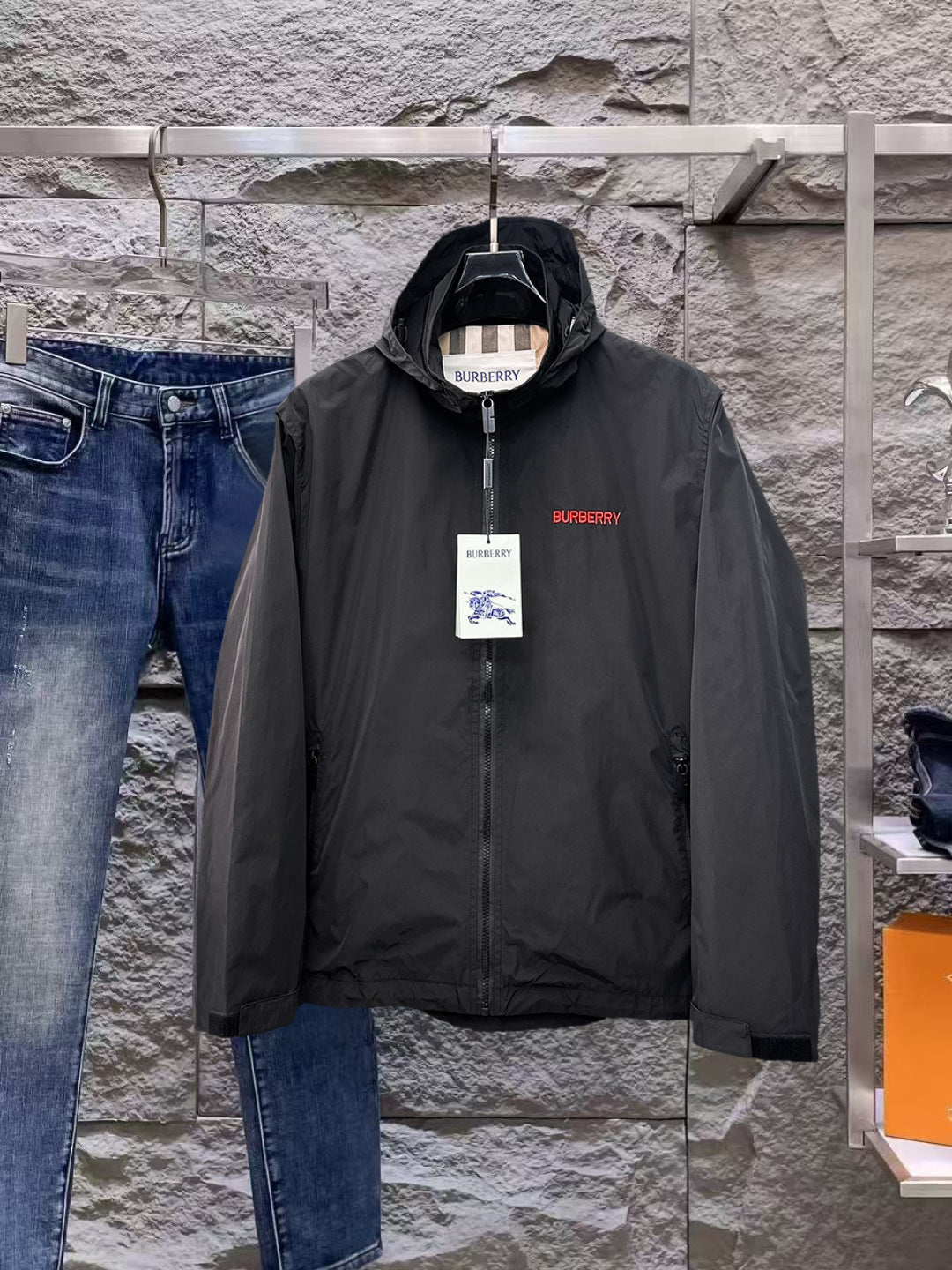 Burberry Embriodered Jacket