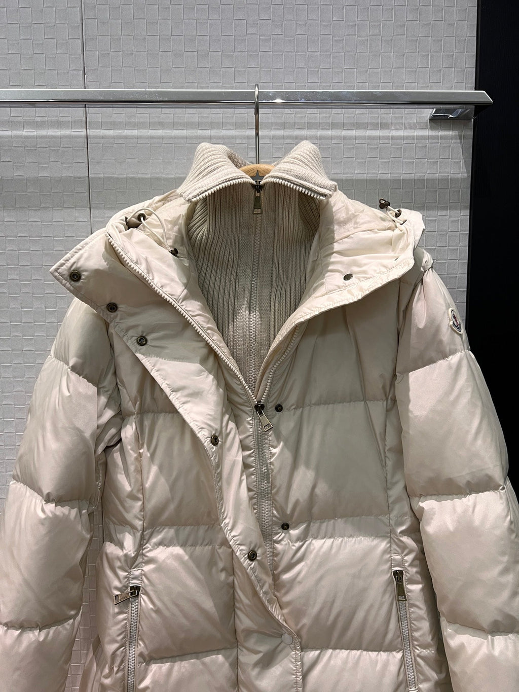 Monclear Women's 2 Piece Detachable Down Jacket