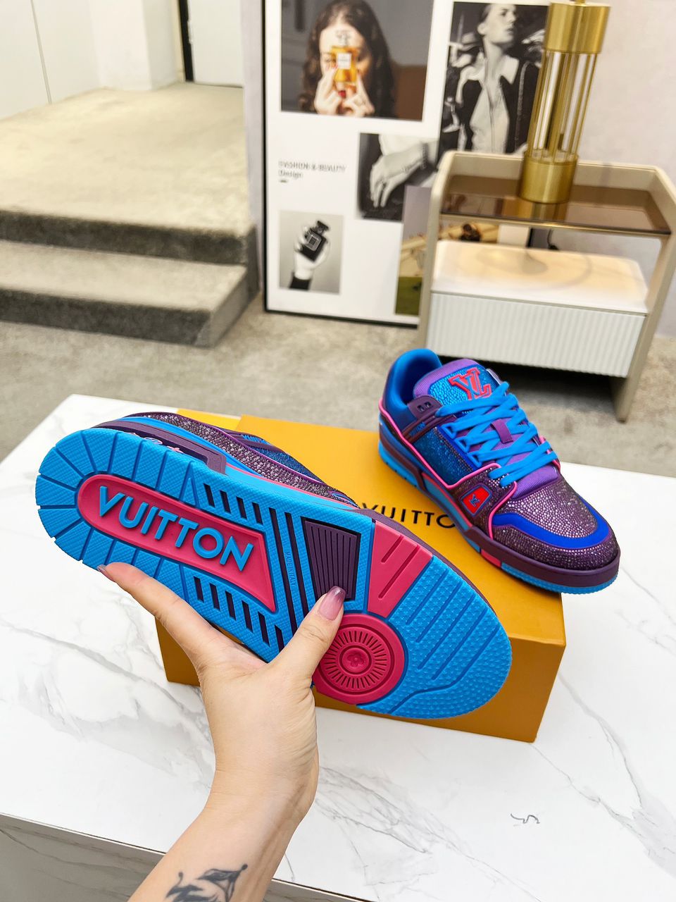 LV Trainers Shoes