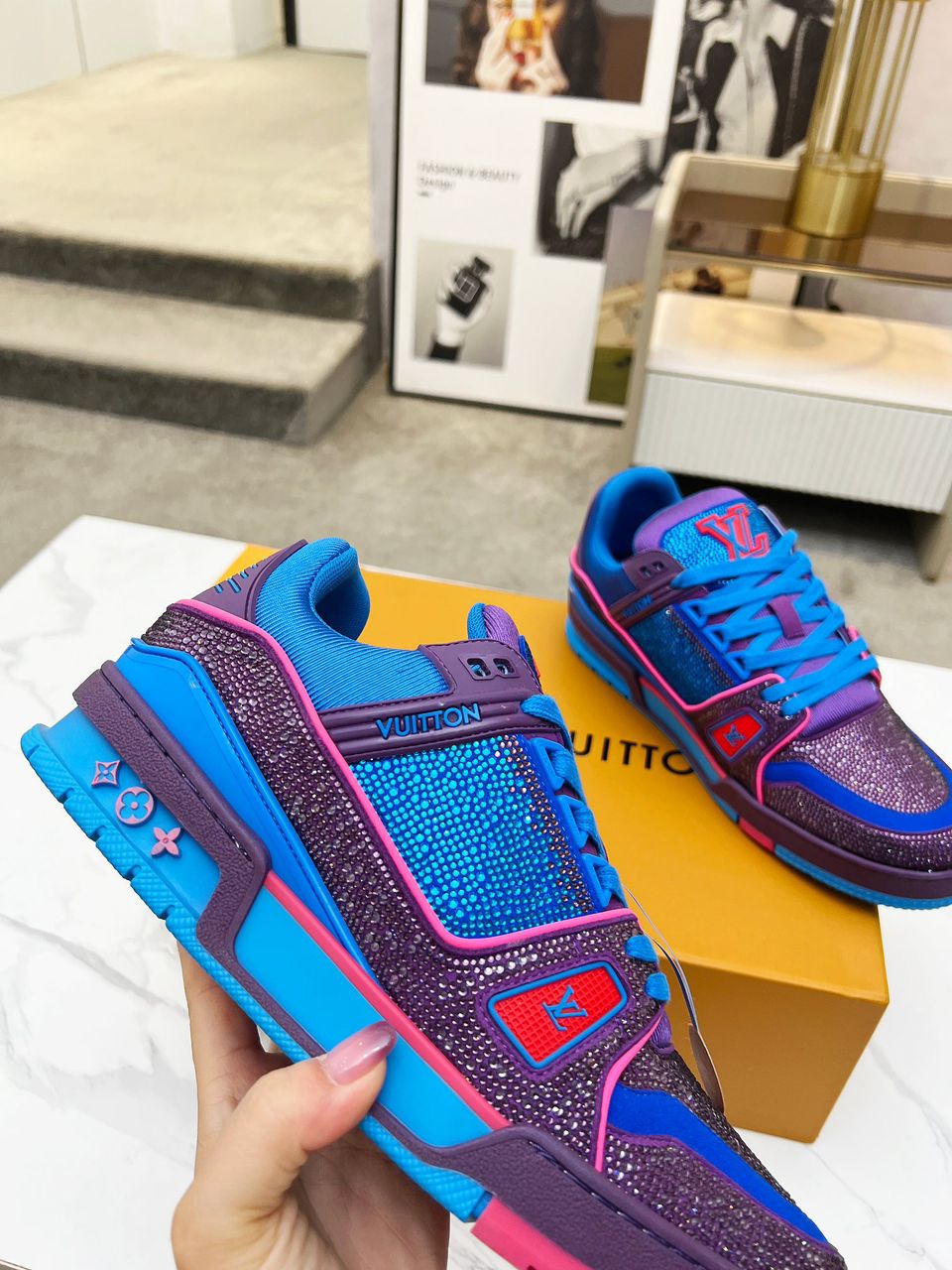 LV Trainers Shoes