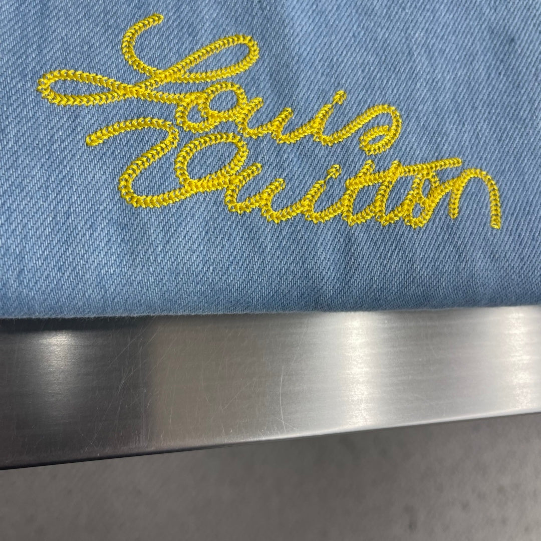 LV Collared Denim Jackets