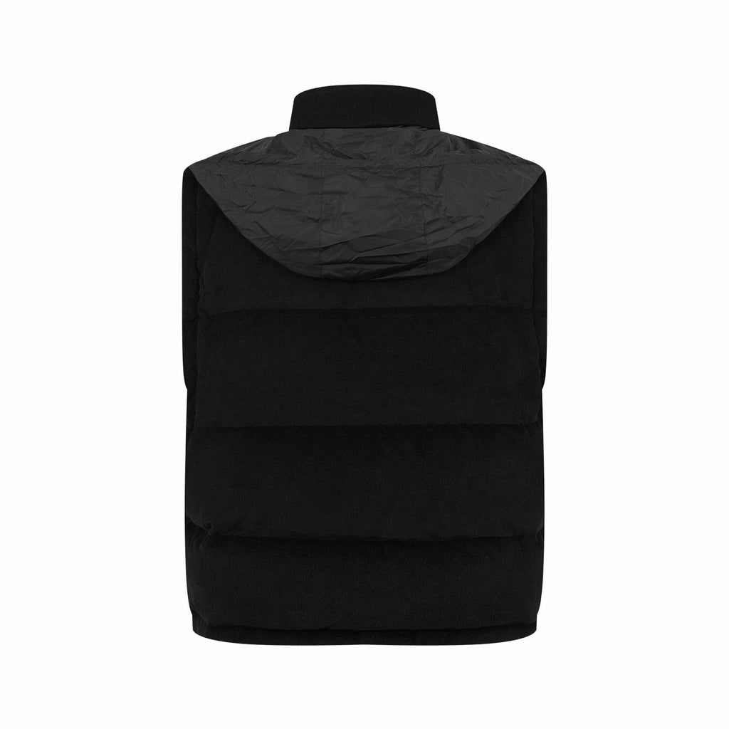 Prada Detachable Corduroy Down Jacket (Black)