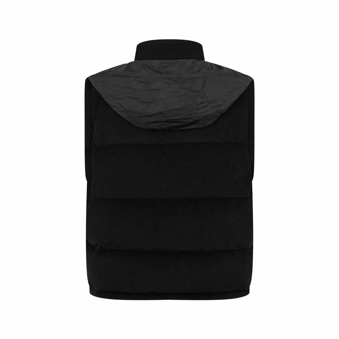 Prada Detachable Corduroy Down Jacket (Black)