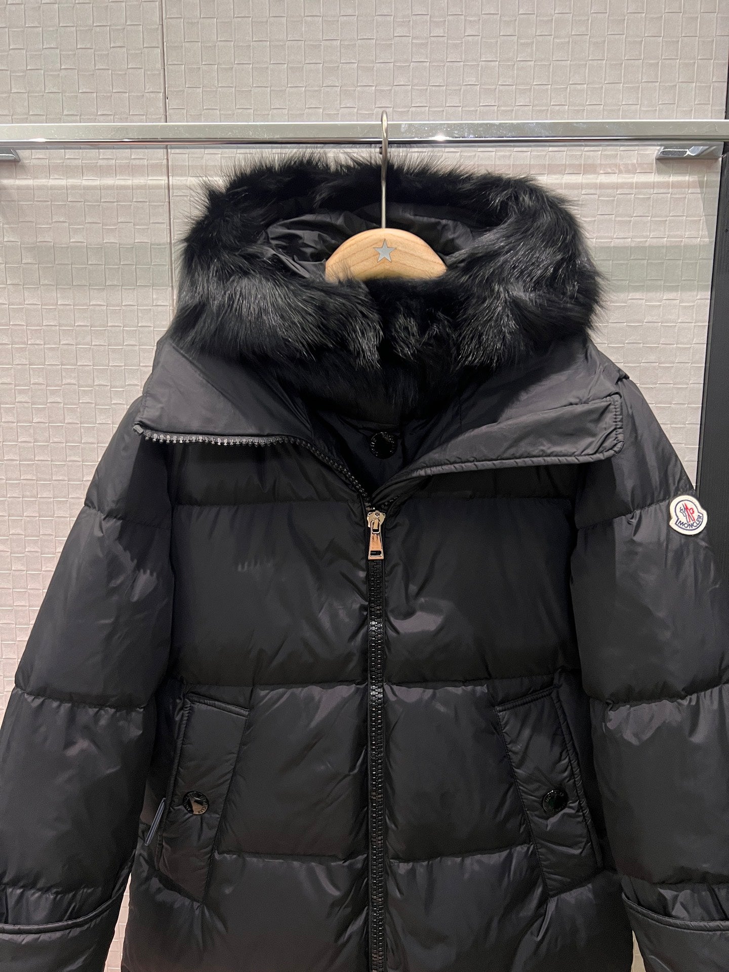 Monclear Women's 2 Piece Detachable Down Jacket