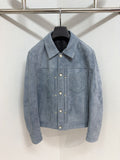 LV CalfSkin Leather Jacket