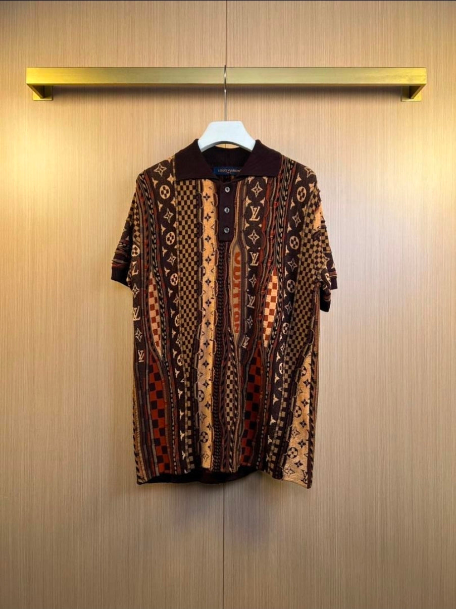 LV knitted polo Shirt
