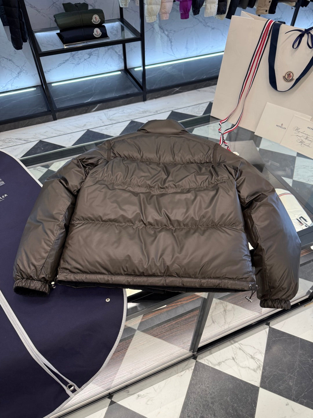 Moncler Verone Men's Reversible Detachable Down Jacket