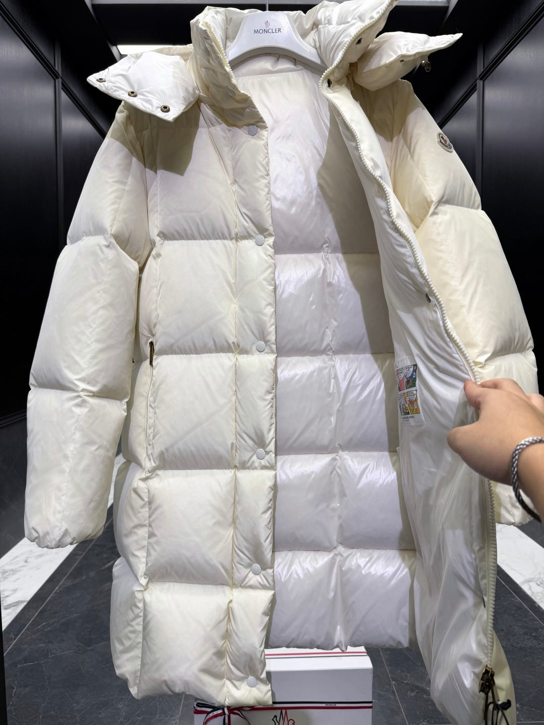 Monclear Women's Long Down Jacket