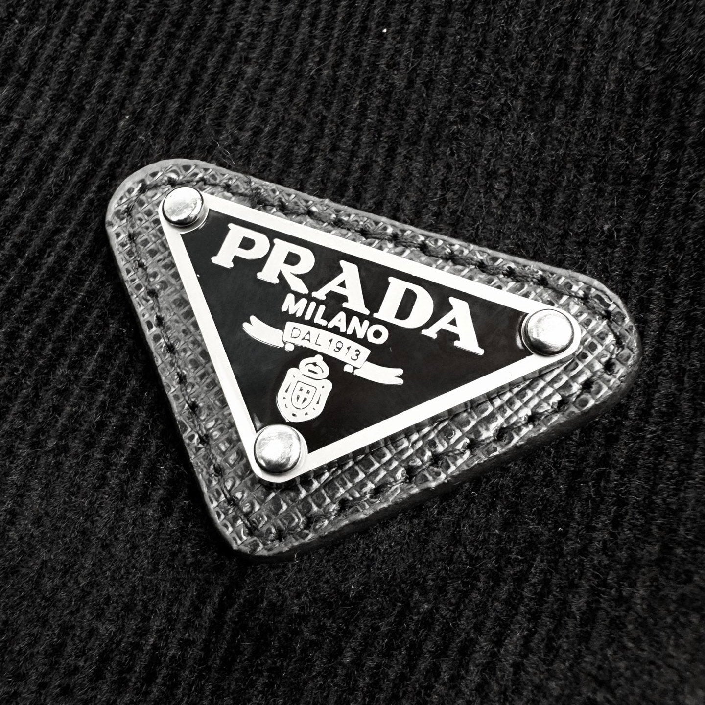 Prada Detachable Corduroy Down Jacket (Black)