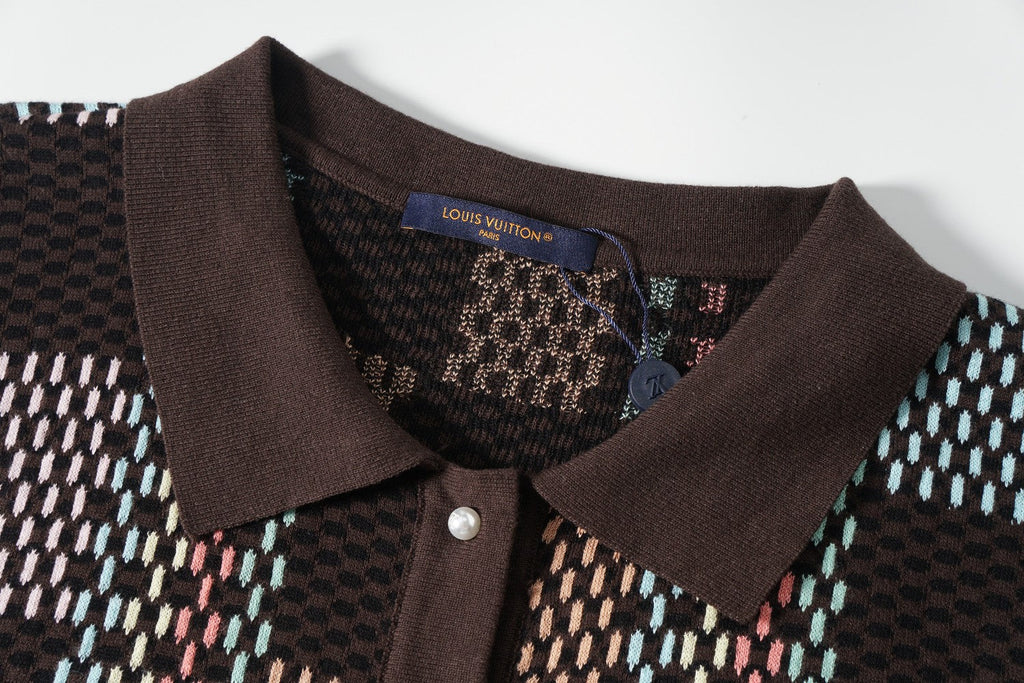 LV Knit Short Sleeve Shirt