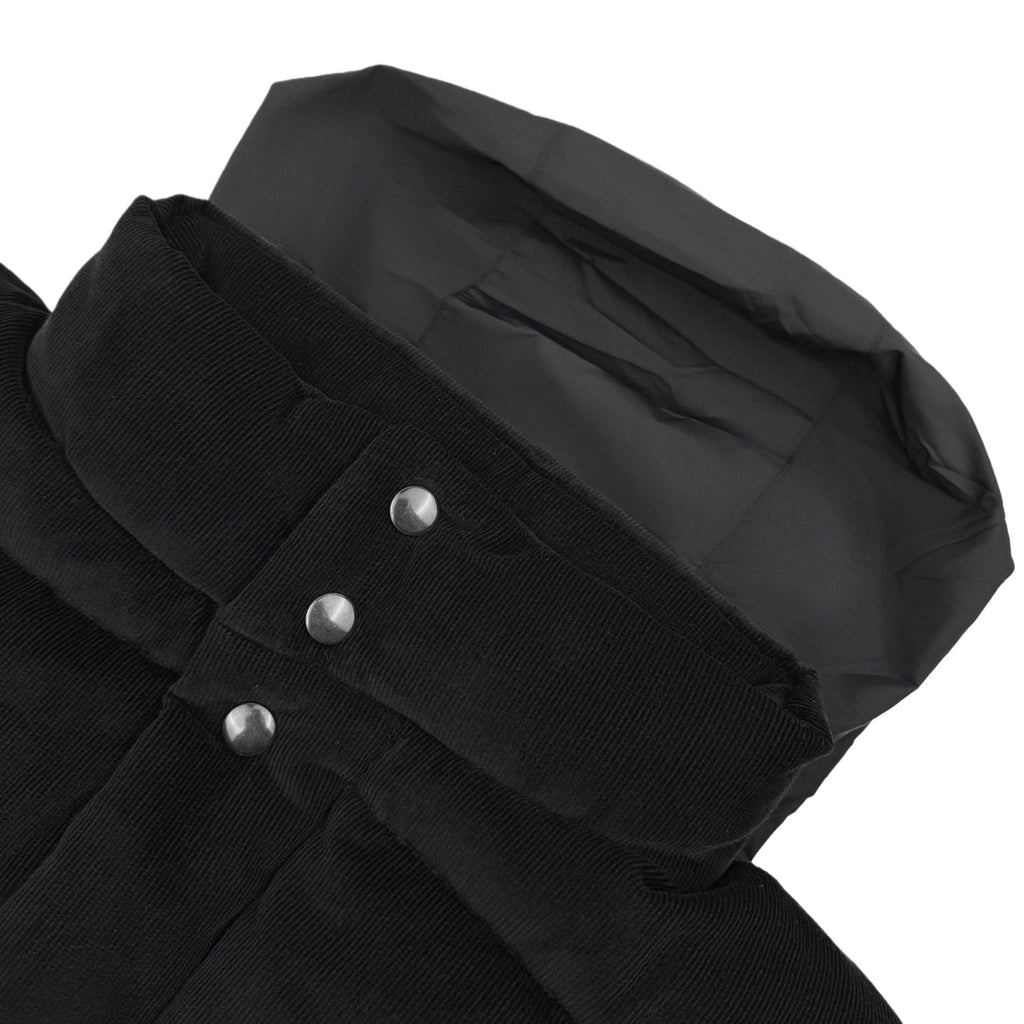 Prada Detachable Corduroy Down Jacket (Black)