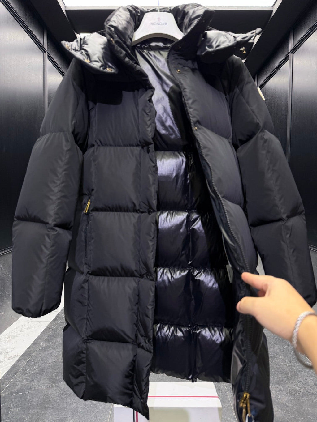 Monclear Women's Long Down Jacket