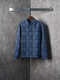Louis Vuitton MONOGRAM Check Denim Jacket Style Shirt Jacket