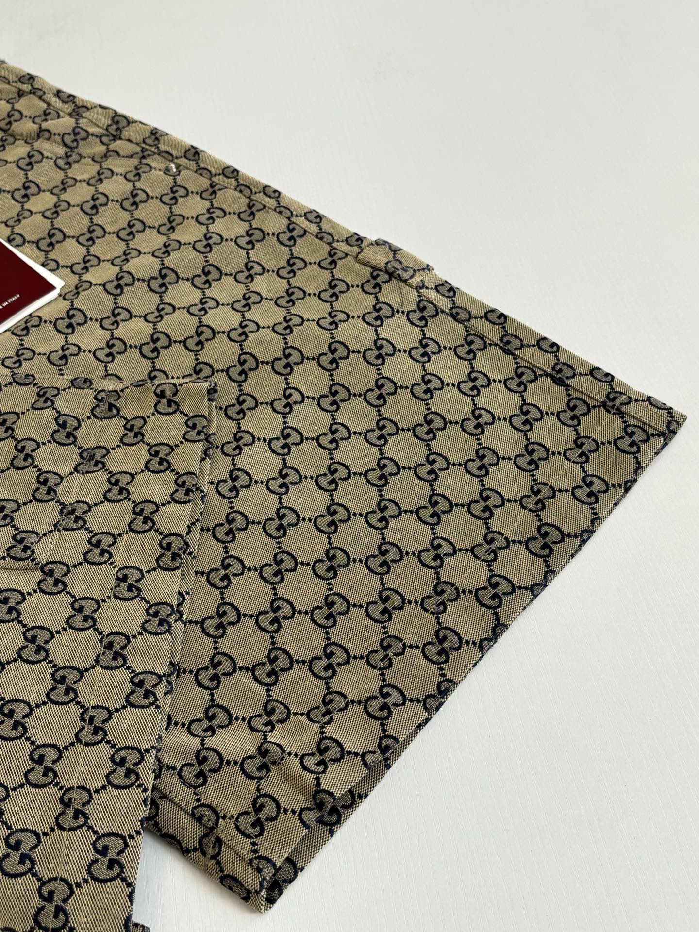 GG Double G All-over Jacquard Suit Short-Sleeve Set