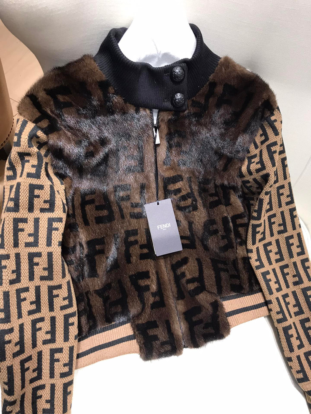 Fendi Mink Coar Jacket