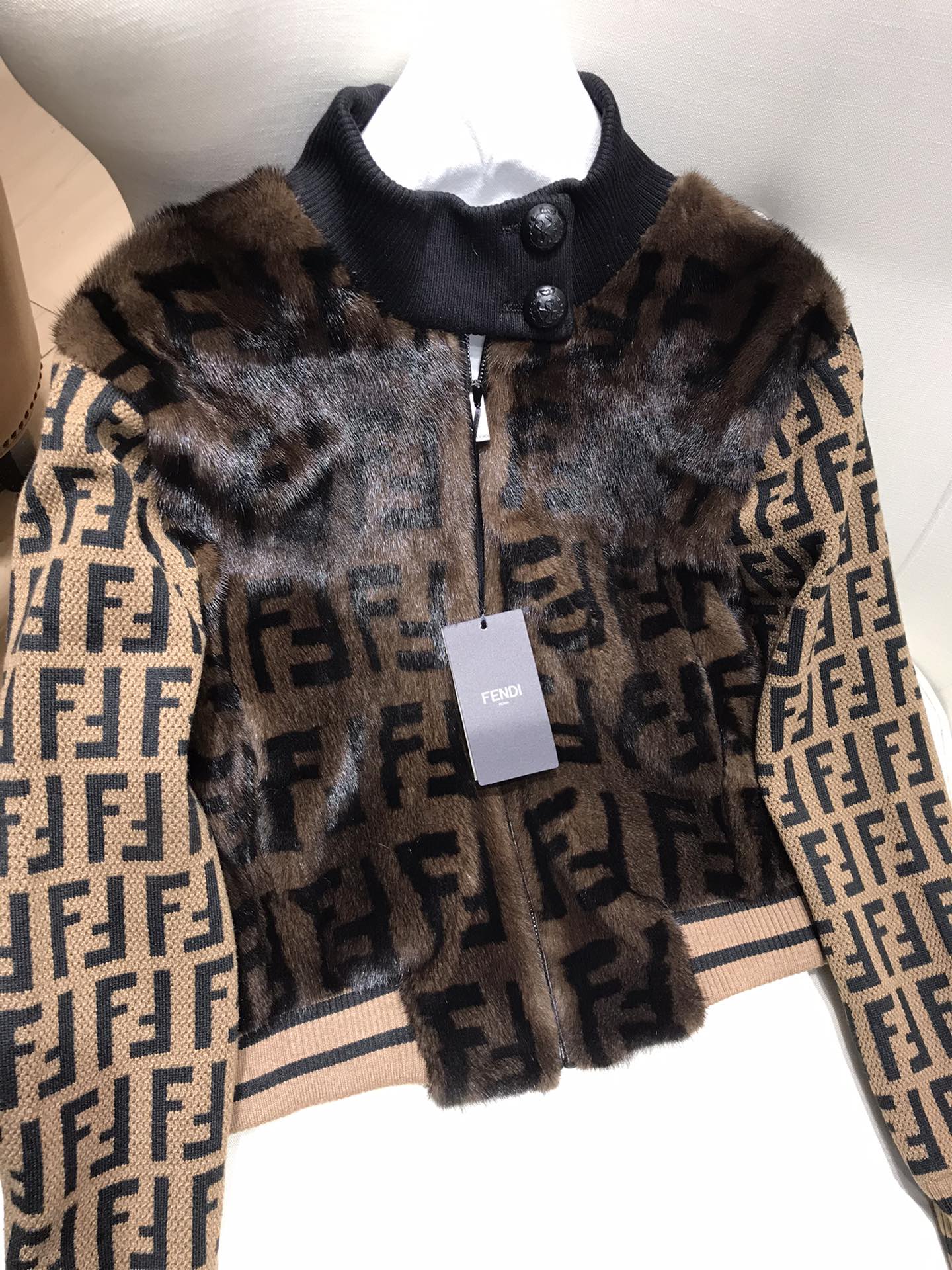 Fendi Mink Coar Jacket