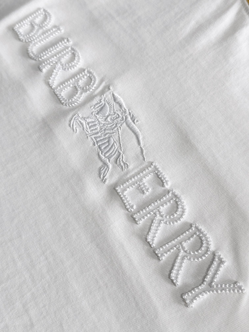 Burberry Embriodered T shirt Unisex