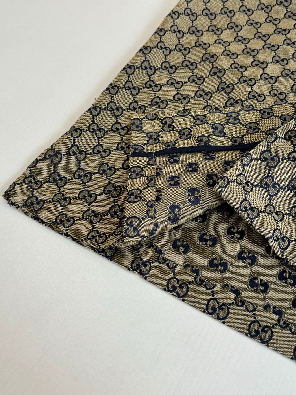 Gucci Double G All-over Jacquard Suit Short-Sleeve Shirt