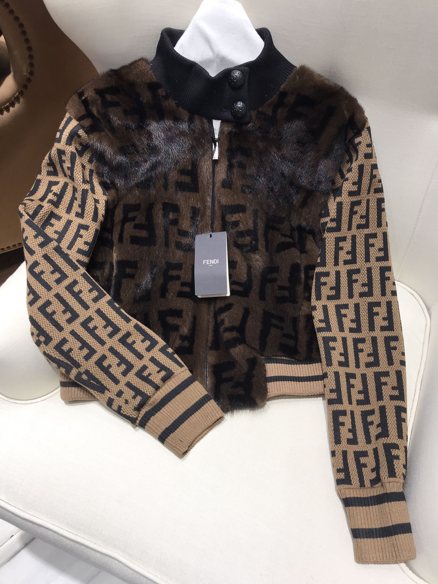 Fendi Mink Coar Jacket