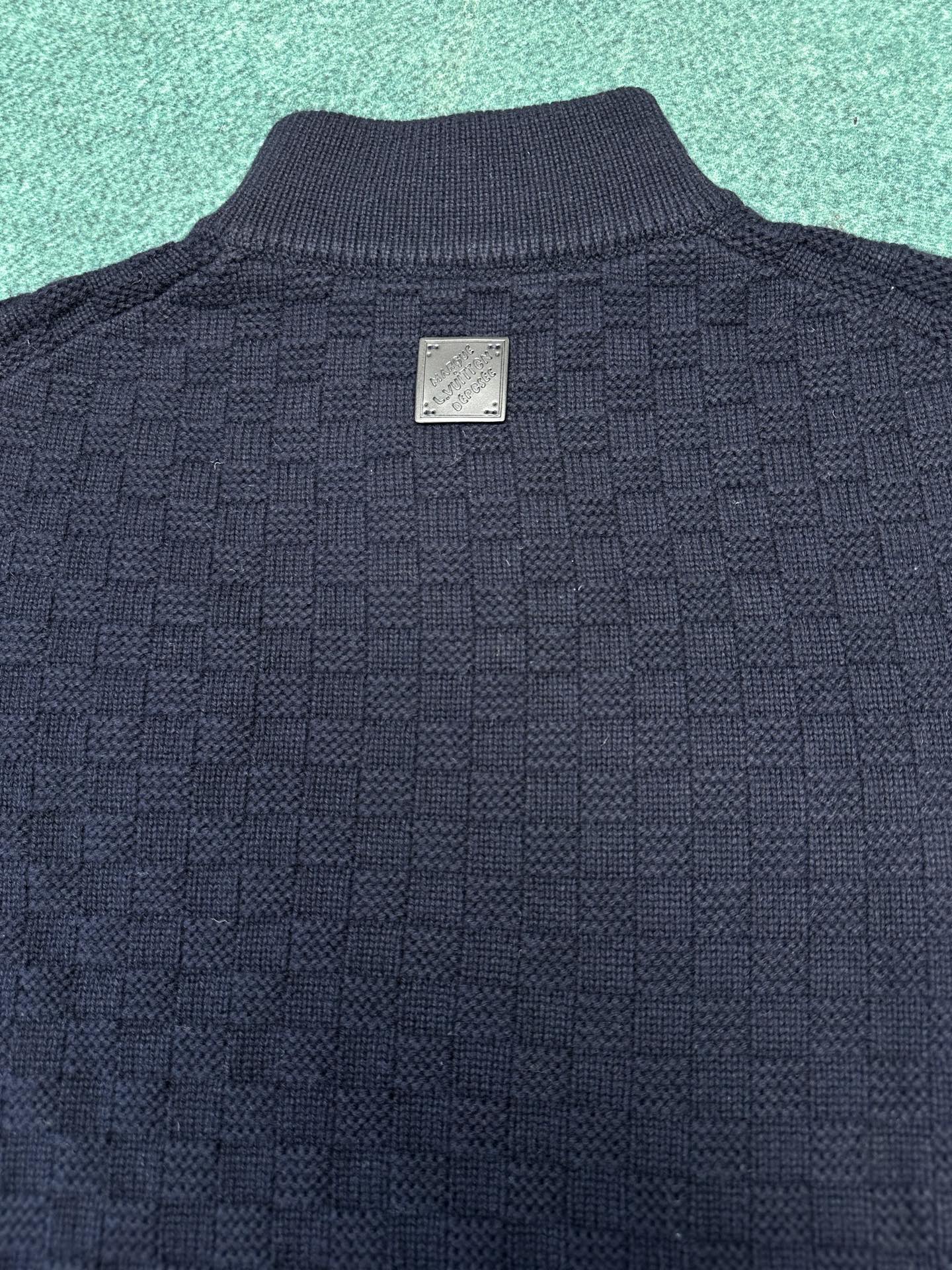 LV Half Zip sweater