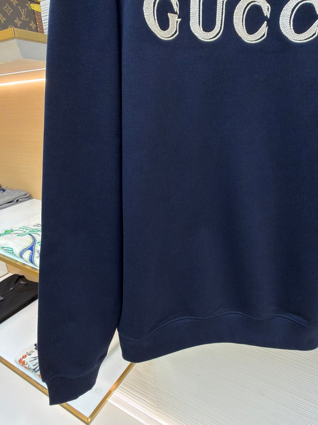 Gucci Embroidered Crewneck Sweatshirt
