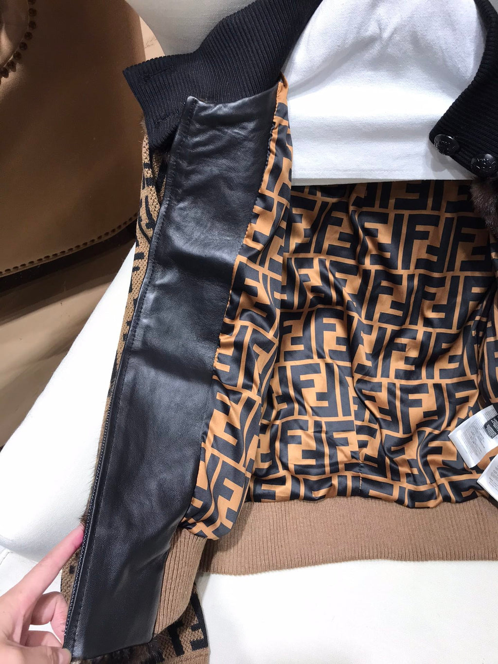 Fendi Mink Coar Jacket