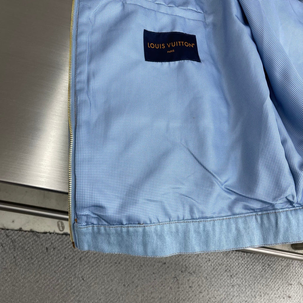 LV Collared Denim Jackets