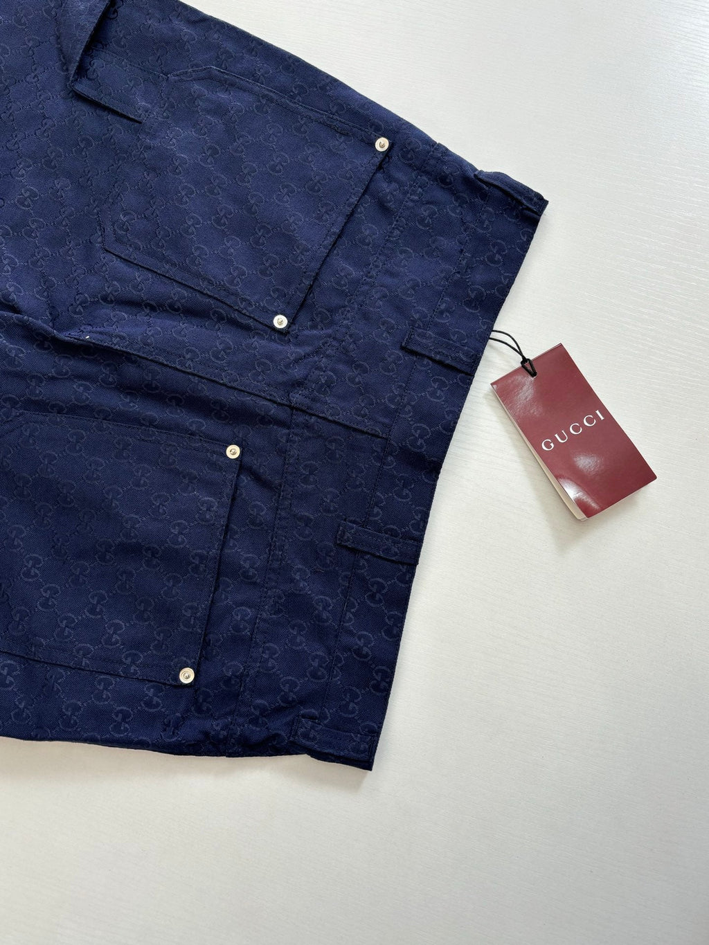 Gucci Double G All-over Jacquard Suit Shorts