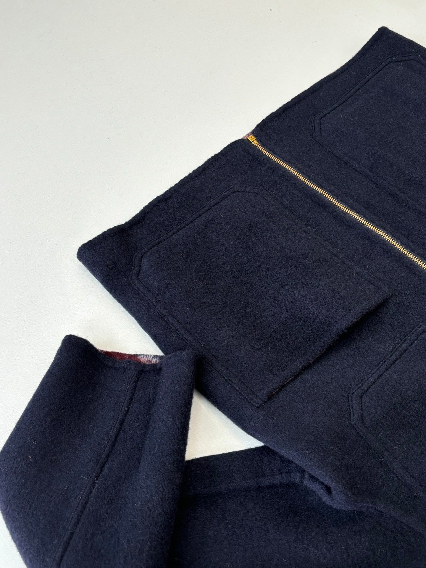 LV Double-sided workwear lapel wool jacket
