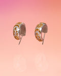 Rosa Stella Hoop Earrings Water Resistant